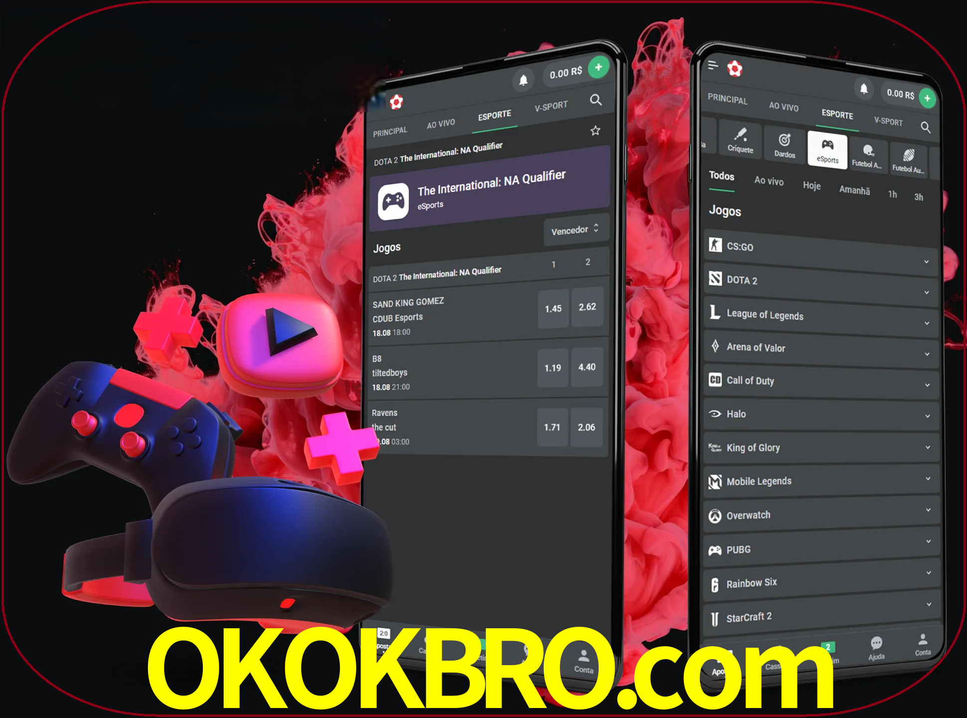 Para ter a aplicação móvel okokbro no seu smartphone, basta descarregar o ficheiro apk e seguir as instruções.