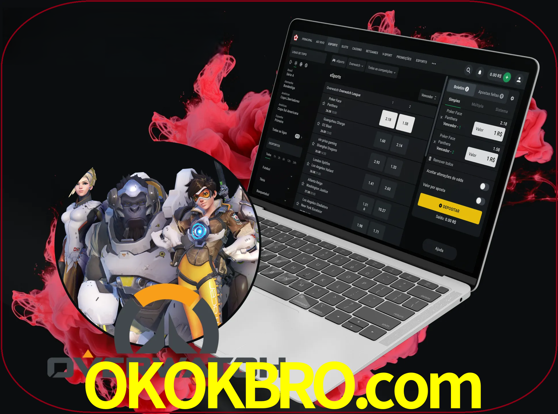 Os fãs deste fantástico jogo apreciarão a abundância de jogos e podem também ganhar dinheiro real apostando no okokbro.