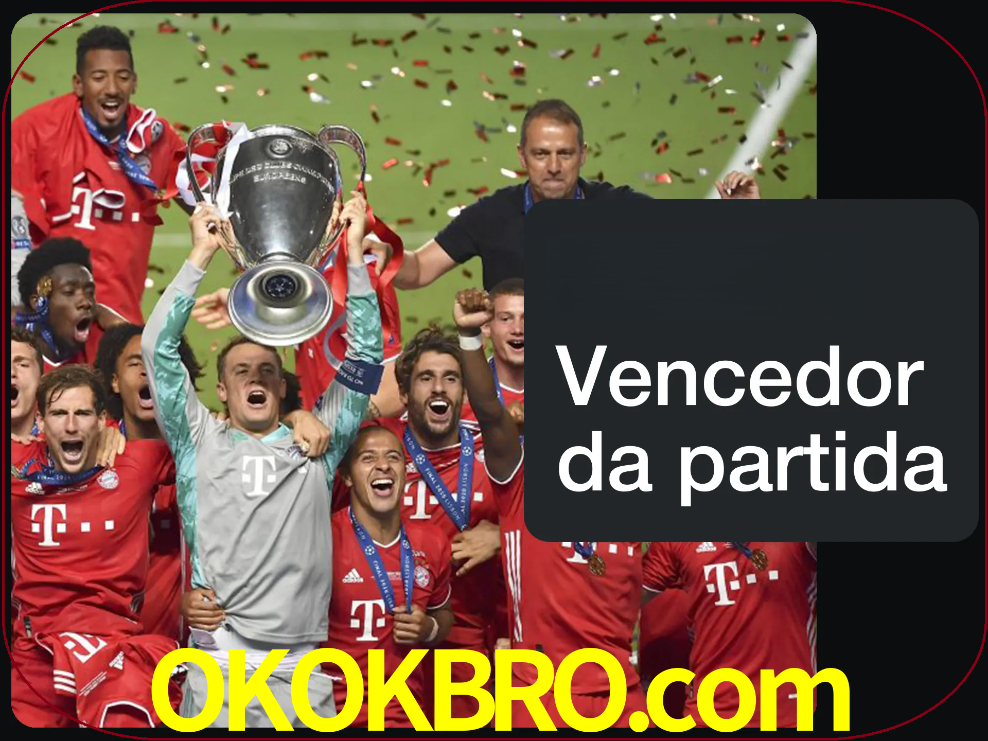Aposte no vencedor e ganhe uma grande quantia de dinheiro.