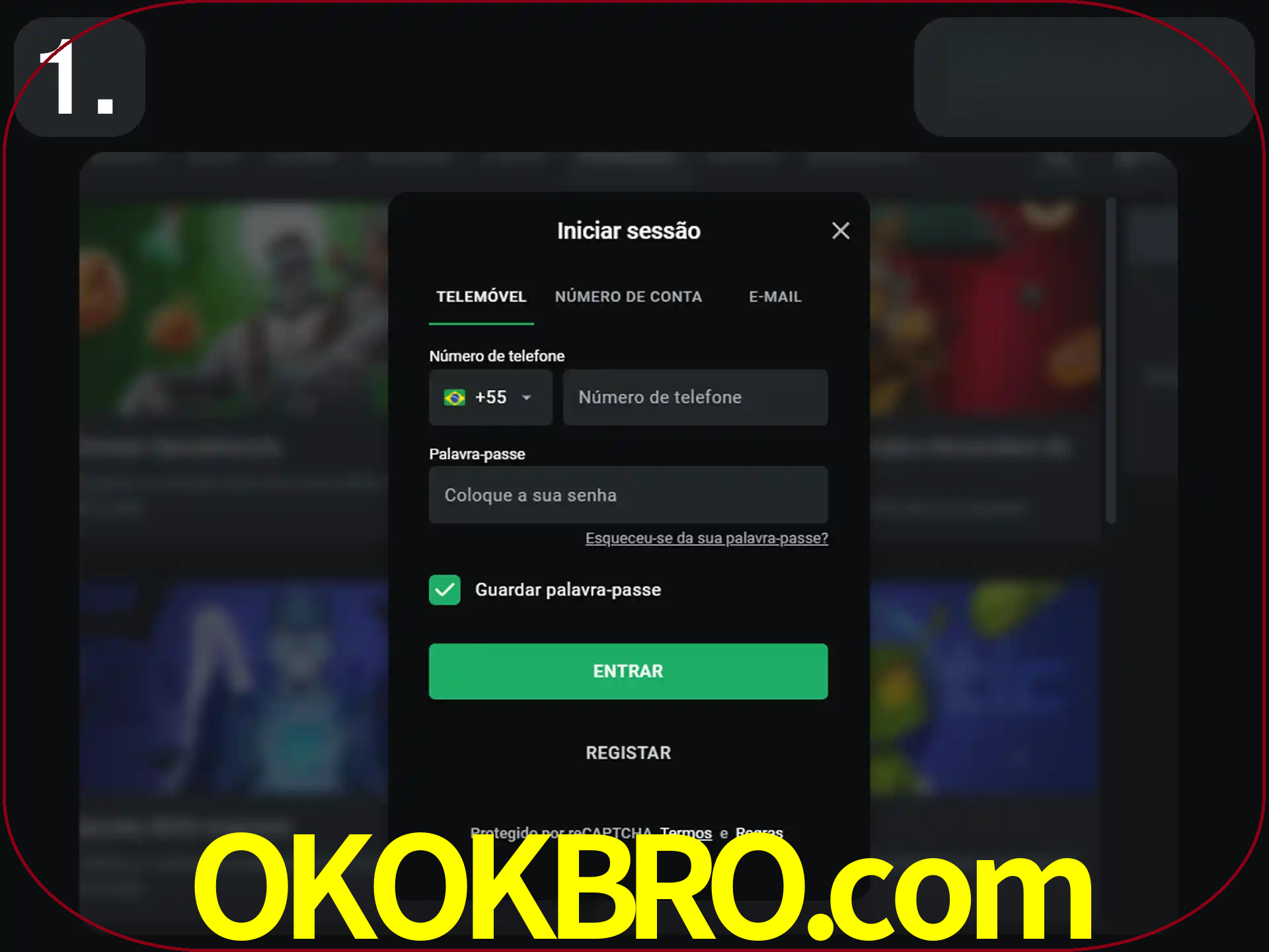 Acesse o site.